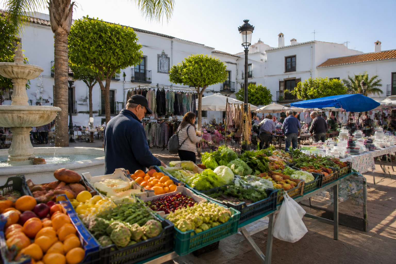 Mercadillo i Torrox Pueblo