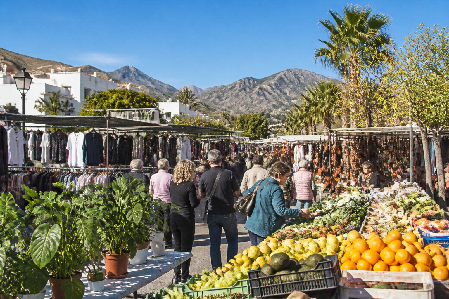 Tisdagsmarknaden i Nerja