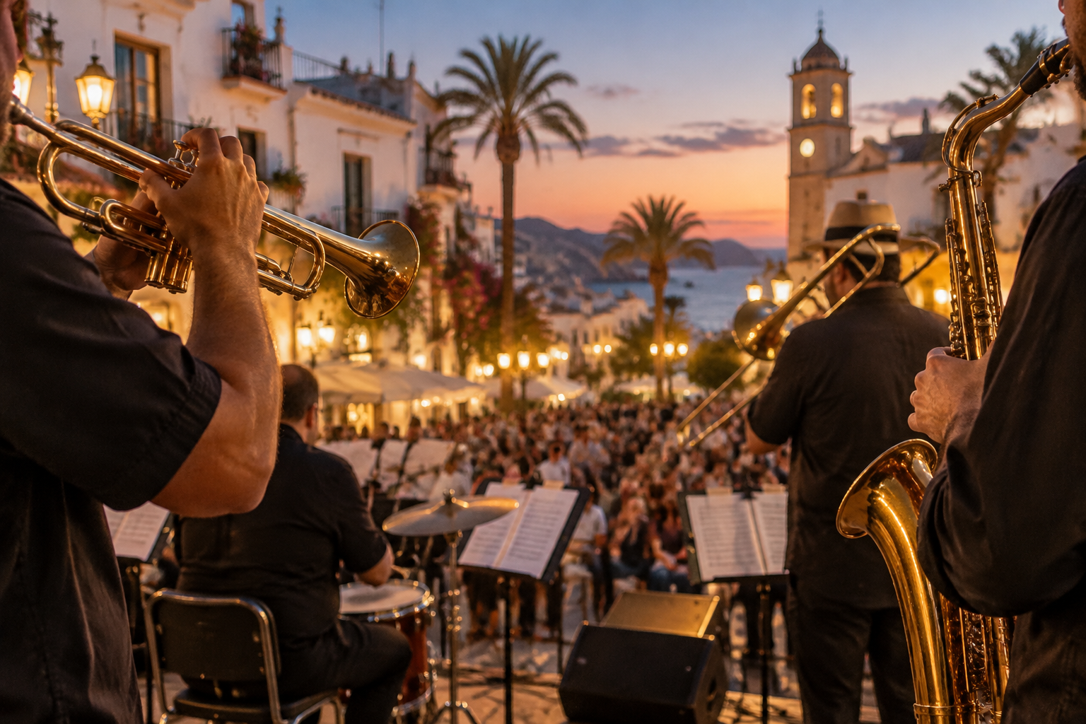 Gata Brass Band bjuder på 'PARAÍSO GATA' i Nerja på lördag