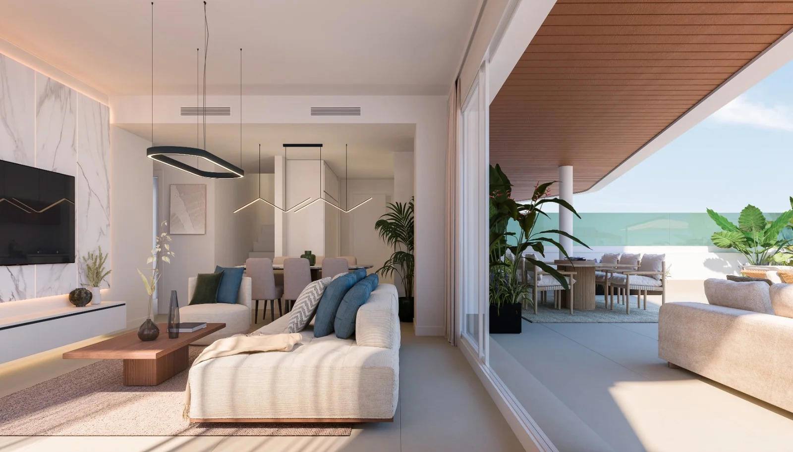 Three-bedroom apartment in Torrox Costa
